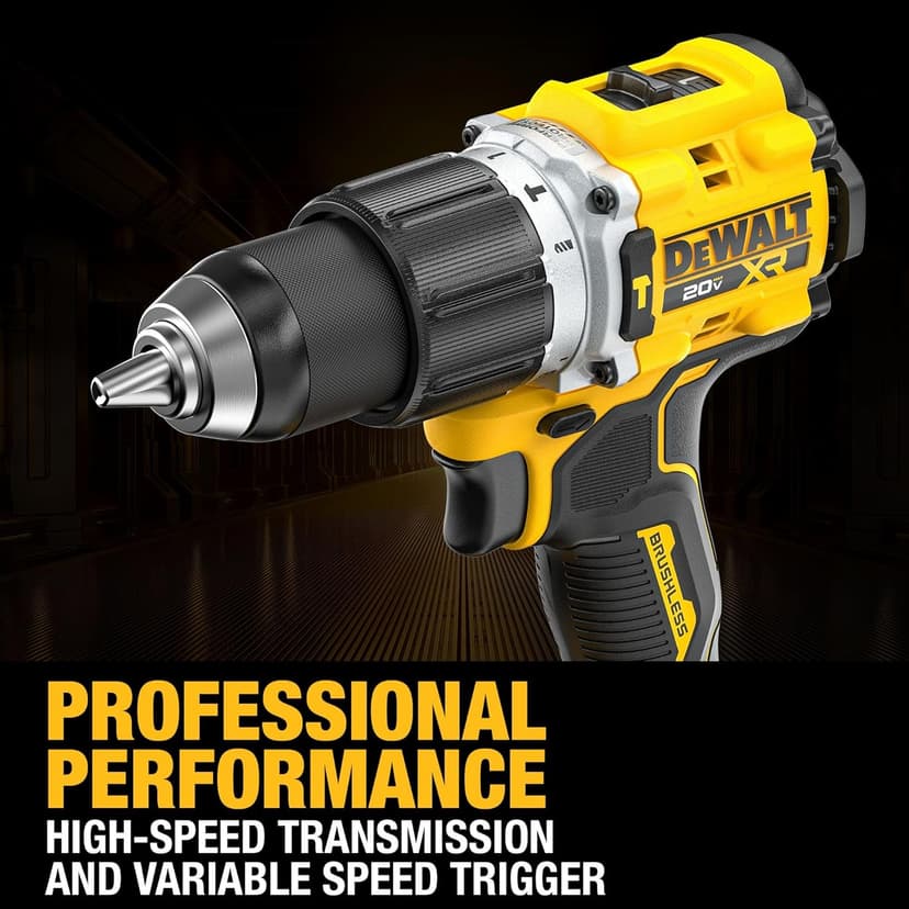 DEWALT 20V MAX XR® Brushless Cordless 1/2 in. Hammer Drill (Tool Only) (DCD806B)