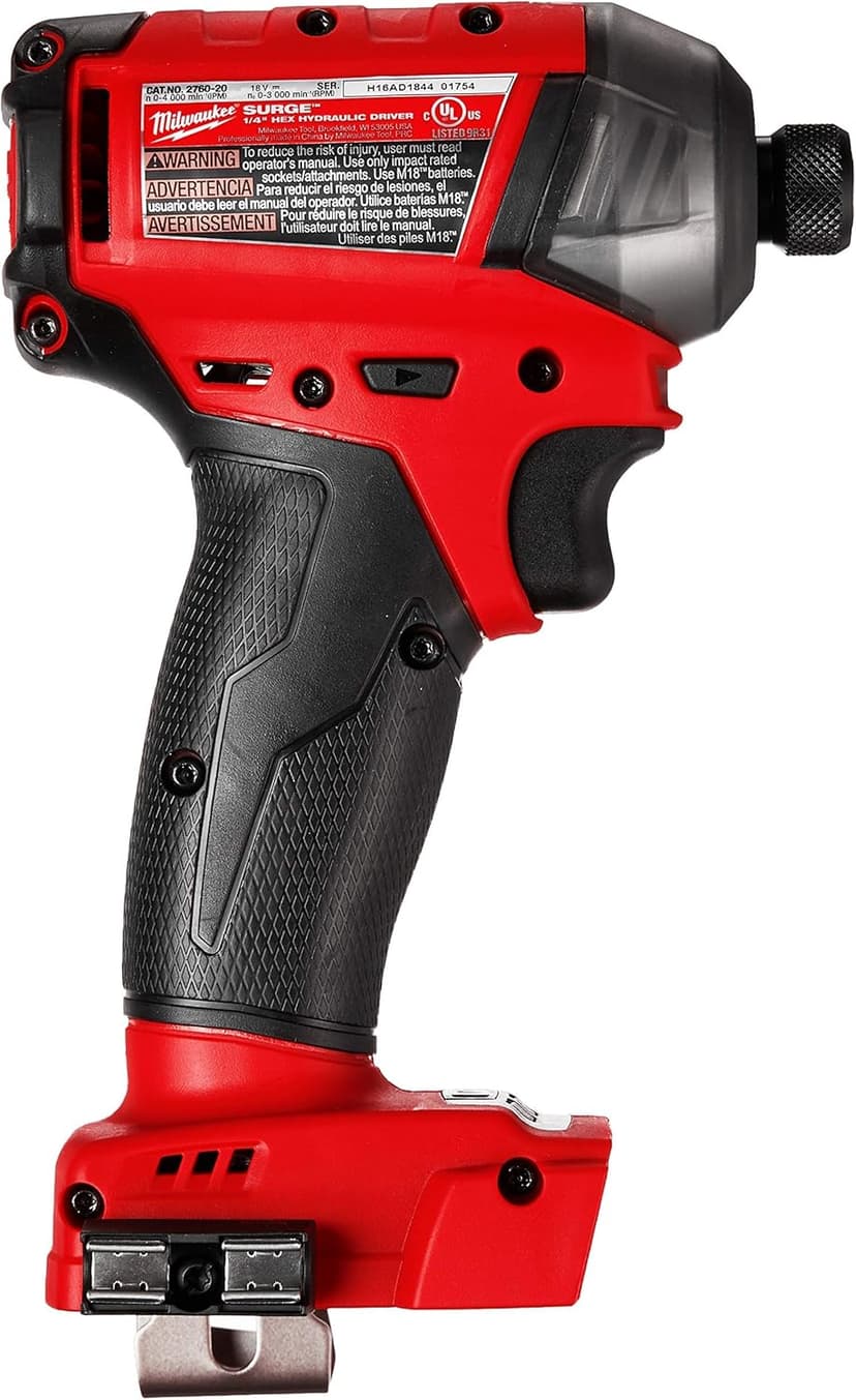 MILWAUKEE ELEC TOOL 2760-20 M18 Fuel Hex Hydraulic Driver, 1/4" (Renewed)