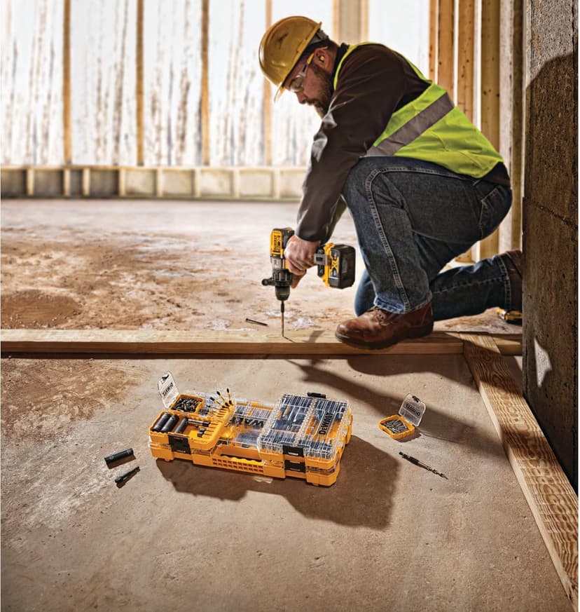 DEWALT DWA2NGFT40IR Impact Ready Flextorq 40-Piece Steel Screwdriver Bit Set