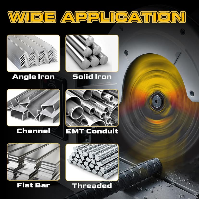 12BLADEST Blade for Cutting Mild Steel with 1" Arbor, for Circular and Chop Saws, No Heat, No Burrs & Virtually No Sparks, Carbide-Tipped TCT Blade for Cold Metal Cutting,12-Inch x 60-Tooth