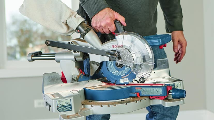 BOSCH GCM18V-07SN PROFACTOR™ 18V 7-1/4 In. Single-Bevel Slide Miter Saw - Mobile, Cordless Solution, 3-3/4 In. Nested Crown Cutting, 8-1/4 In. Crosscut Capacity (Bare Tool)