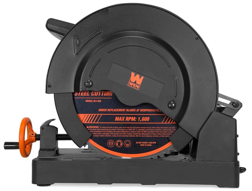 WEN CM1452 15-Amp 14-Inch Premium Multi-Material Cut-Off Chop Saw with Carbide-Tipped Metal-Cutting Saw Blade