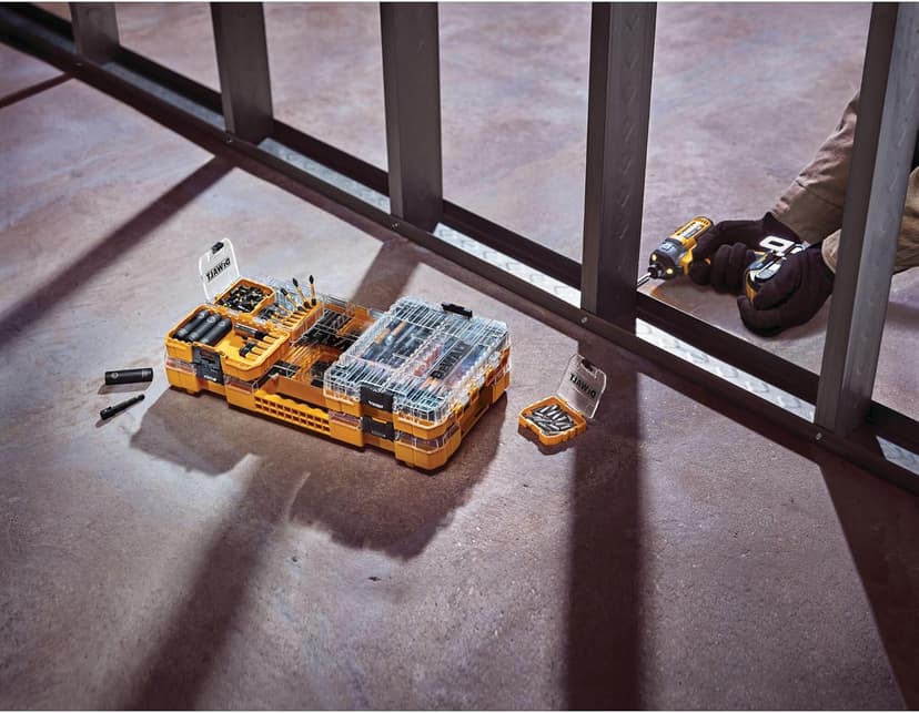 DEWALT DWA2NGFT40IR Impact Ready Flextorq 40-Piece Steel Screwdriver Bit Set