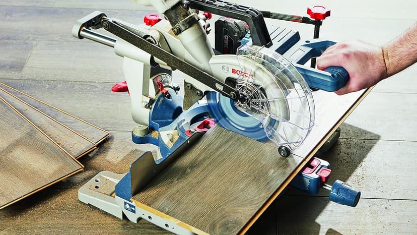 BOSCH GCM18V-07SN PROFACTOR™ 18V 7-1/4 In. Single-Bevel Slide Miter Saw - Mobile, Cordless Solution, 3-3/4 In. Nested Crown Cutting, 8-1/4 In. Crosscut Capacity (Bare Tool)
