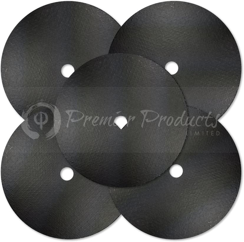 Milwaukee 5 Pack - 7 Inch Cut Off Blades For 7.25" Circular Saws - Aggressive Cutting For Metal & Stainless Steel - 7" x .09 x 7/8-Inch
