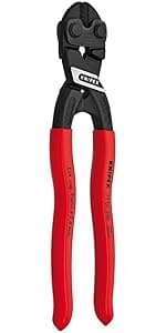 KNIPEX Tools - CoBolt Compact Bolt Cutter, Multi-Component (7102200), 8- Inch Comfort Grip