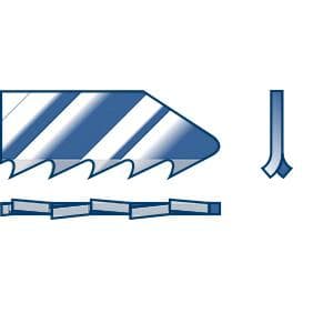 Bosch T127D100 100 pieces 4 In. 8 TPI Special for Aluminum T-Shank Jig Saw Blades