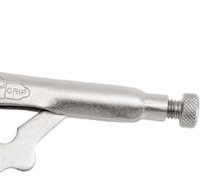 IRWIN VISE-GRIP Original Locking Pliers with Wire Cutter, Curved Jaw, 10-Inch (502L3), silver