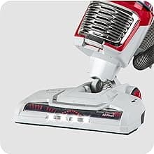 Kenmore DU2015 Bagless Upright Vacuum Lightweight Carpet Cleaner with 10’Hose, HEPA Filter, 4 Cleaning Tools for Pet Hair, Hardwood Floor, Red