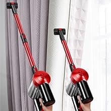 iwoly C150 Cordless Vacuum Cleaner Rechargeable with 2200mAh Detachable Battery, 18000Pa Cyclone Vacuum with HEPA Filter, Lightweight Portable Handheld Stick Vacuum for Hard Floor Car Cleaning