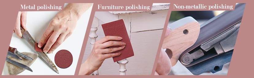 Blulu 22 Pieces Sanding Belts and Sanding Discs Set Includes 4 x 36 Inch Belts (80/120/150/240/400 Grits) and 6 Inch Self Adhesive No Hole Alumina Disc for Bench Combination Sander Woodworking