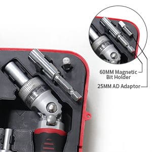 61 in 1 Ratcheting Screwdriver Set, Magnetic Screwdriver Bit Set with Rotatable Ratchet Handles, Sockets & Bits, Household Repair Tool Kits for Computers, Electronic Devices, Furniture