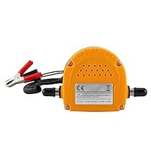 Amarine Made Oil Pump, Oil Extractor Pump 12V, 60w Oil Removal Pump for Oil Change, Electric Transfer Oil Pump, Easily Scavenge Oil from Cars, Motorcycles, RVs, Boats, and lawn Equipment