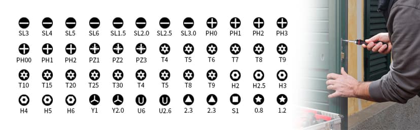 61 in 1 Ratcheting Screwdriver Set, Magnetic Screwdriver Bit Set with Rotatable Ratchet Handles, Sockets & Bits, Household Repair Tool Kits for Computers, Electronic Devices, Furniture