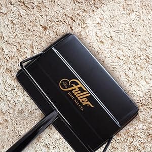 Fuller Brush 17027 Electrostatic Carpet & Floor Sweeper - 9" Cleaning Path - Lightweight - Ideal for Crumby Messes - Works On Carpets & Hard Floor Surfaces - Black