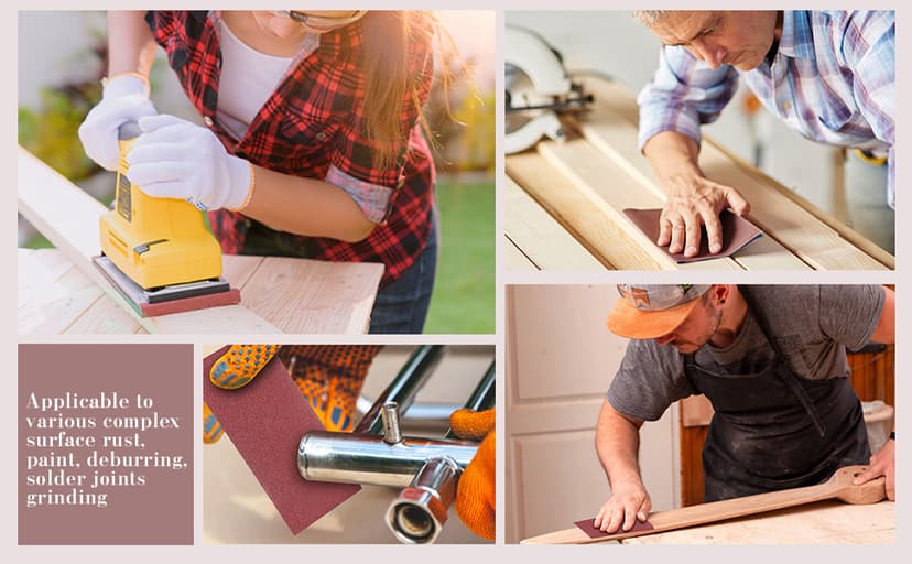 Blulu 22 Pieces Sanding Belts and Sanding Discs Set Includes 4 x 36 Inch Belts (80/120/150/240/400 Grits) and 6 Inch Self Adhesive No Hole Alumina Disc for Bench Combination Sander Woodworking