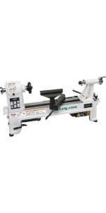Grizzly Industrial T25920-12" x 18" Variable-Speed Benchtop Wood Lathe