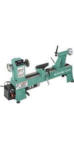 Grizzly Industrial T25920-12" x 18" Variable-Speed Benchtop Wood Lathe