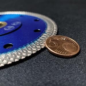 GoYonder 4.5 Inch Tile Blade, Super Thin Diamond Saw Blade for Cutting Porcelain Tiles, Granite Marble Ceramics (4.5")