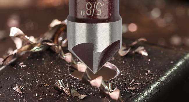 Rocaris 5 Pack Step Drill Bit & 5 Pack Countersink Drill Bit Set, Titanium Coated, 50 Sizes of Step Bit for Metal with Aluminum Case, Multiple Hole Stepped Up Bits for DIY