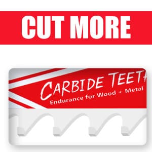 EZARC Carbide Reciprocating Saw Blade R956HM Endurance for Hard Wood and Metal Demolition 9-Inch 6TPI, 3-Pack