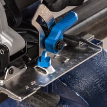 Evolution S185CCSL | 7.25” Metal Cutting Circular Saw | Cuts Steel & More | 7-1/4” TCT Blade Included | 45° Bevel Cuts | Dry-Cut | 15A Corded Power | Accurate, Powerful, Reliable