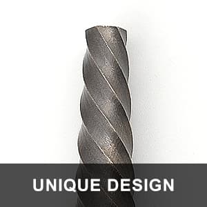 COMOWARE 10pcs Screw Extractor & Left Hand Drill Bit Set, HSS M2, 118° Split Point, 5pcs Left Handed Drill Bits (5/64" - 19/64") & 5pcs Easy Out Screw Extractor Set (#1 - #5), with Index Case