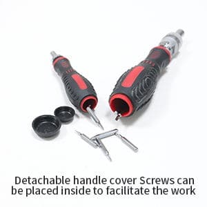 61 in 1 Ratcheting Screwdriver Set, Magnetic Screwdriver Bit Set with Rotatable Ratchet Handles, Sockets & Bits, Household Repair Tool Kits for Computers, Electronic Devices, Furniture