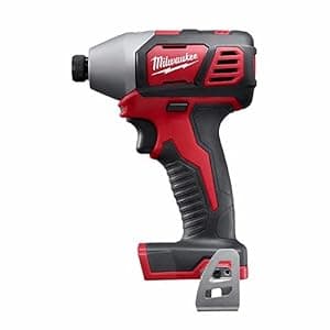Milwaukee 2656-20 M18 18V 1/4 Inch Lithium Ion Hex Impact Driver with 1,500 Inch Pounds of Torque and LED Lighting Array (Battery Not Included, Power Tool Only)