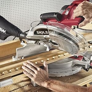 SKIL 3821-01 12-Inch Quick Mount Compound Miter Saw with Laser