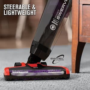 Dirt Devil Power Swerve Pet Cordless Stick Vacuum Cleaner, Lightweight, Bagless, Rechargeable, Ideal for Pet Hair, Carpet, Hard Floors and More, Cordless Vacuum Cleaners for Home Use