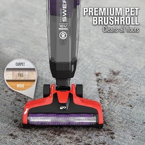 Dirt Devil Power Swerve Pet Cordless Stick Vacuum Cleaner, Lightweight, Bagless, Rechargeable, Ideal for Pet Hair, Carpet, Hard Floors and More, Cordless Vacuum Cleaners for Home Use