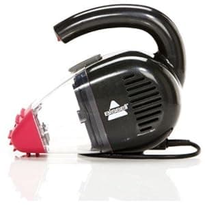 Bissell Pet Eraser Corded Hand Vac, Pink Pet Hair Corded (33A1C), Black/Pink