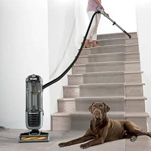 Shark ZU62 Navigator Zero-M Self-Cleaning Brushroll Pet Pro Upright Vacuum, Pewter Grey Metallic