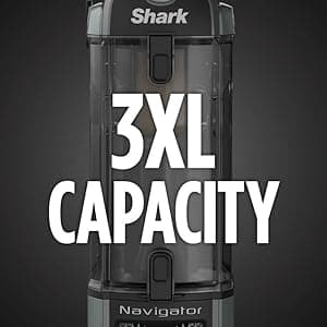 Shark ZU62 Navigator Zero-M Self-Cleaning Brushroll Pet Pro Upright Vacuum, Pewter Grey Metallic