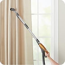 Kenmore 81214 200 Series Pet Friendly Lightweight Bagged Canister Vacuum with HEPA, 2 Motor System, and 3 Cleaning Tools-Orange