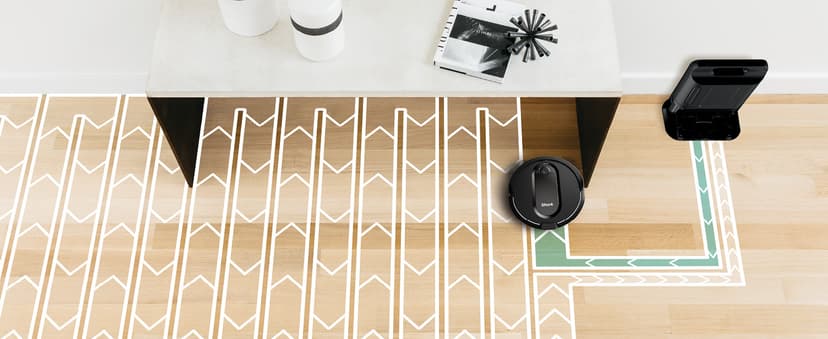 Shark AV1010AE IQ Robot Vacuum with XL Self-Empty Base, Bagless, 45-Day Capacity, Advanced Navigation, Alexa & Wi-Fi, Multi-Surface Brushroll, for Pets, Dander & Dust, Carpet & Hard Floor, Black