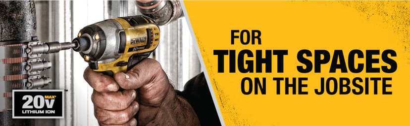 DEWALT DCF885C1 20V Max 1/4" Impact Driver Kit, with DWA2T40IR IMPACT READY FlexTorq Screw Driving Set, 40-Piece