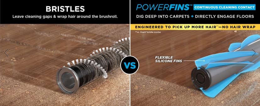 Shark WS642BL WANDVAC System Pet Ultra-Lightweight Powerful Cordless Stick Vacuum with Charging Dock, Blue