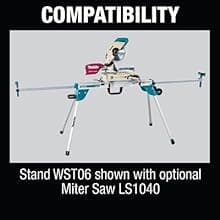 Makita LS1019L 10" Dual-Bevel Sliding Compound Miter Saw with Laser