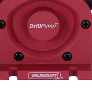 Milescraft 1314 DrillPump750 - Self Priming Water Pump Attachment for Drills - Water Transfer Pump - Uses Common Garden Hose - 750 Gallons per Hour