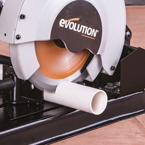 Evolution Power Tools RAGE4 7-1/4-Inch TCT Multipurpose Cutting Chop Saw, Orange