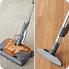 Kenmore 81214 200 Series Pet Friendly Lightweight Bagged Canister Vacuum with HEPA, 2 Motor System, and 3 Cleaning Tools-Orange