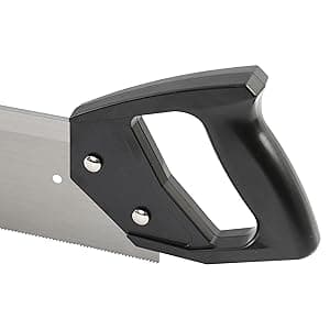 GreatNeck BSB14 Mitre Box and Saw Set, 12 Inch Mitre Box with 14 Inch Back Saw, Precision Cuts for Trim and Molding, Woodworking and Beveled Corner Cuts