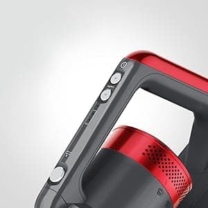 Eureka Lightweight Cordless Stick Vacuum Cleaner Convenient for Hard Floors, Rechargeable Handheld Vacuum Cleaner Portable with Powerful Motor Efficient Suction, RapidClean Pro NEC186, Rose Red