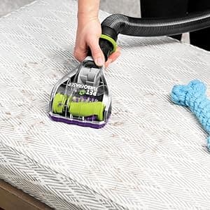 BISSELL 24613 Pet Hair Eraser Turbo Plus Lightweight Vacuum, Tangle-Free Brush Roll, Powerful Pet Hair Pick-up, SmartSeal Allergen System, Specialized Pet Tools, Easy Empty Dirt Tank