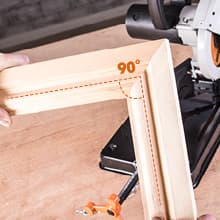 Evolution Power Tools RAGE4 7-1/4-Inch TCT Multipurpose Cutting Chop Saw, Orange