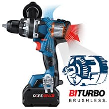 BOSCH GSB18V-1330CN PROFACTOR™ 18V Connected-Ready 1/2 In. Hammer Drill/Driver (Bare Tool)