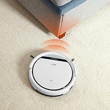 ILIFE V3s Pro Robot Vacuum Cleaner, Tangle-free Suction , Slim, Automatic Self-Charging Robotic Vacuum Cleaner, Daily Schedule Cleaning, Ideal For Pet Hair,Hard Floor and Low Pile Carpet,Pearl White