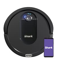 Shark AV993 IQ Robot Vacuum, Self Cleaning Brushroll, Advanced Navigation, Perfect for Pet Hair, Compatible with Alexa, Wi Fi , Black